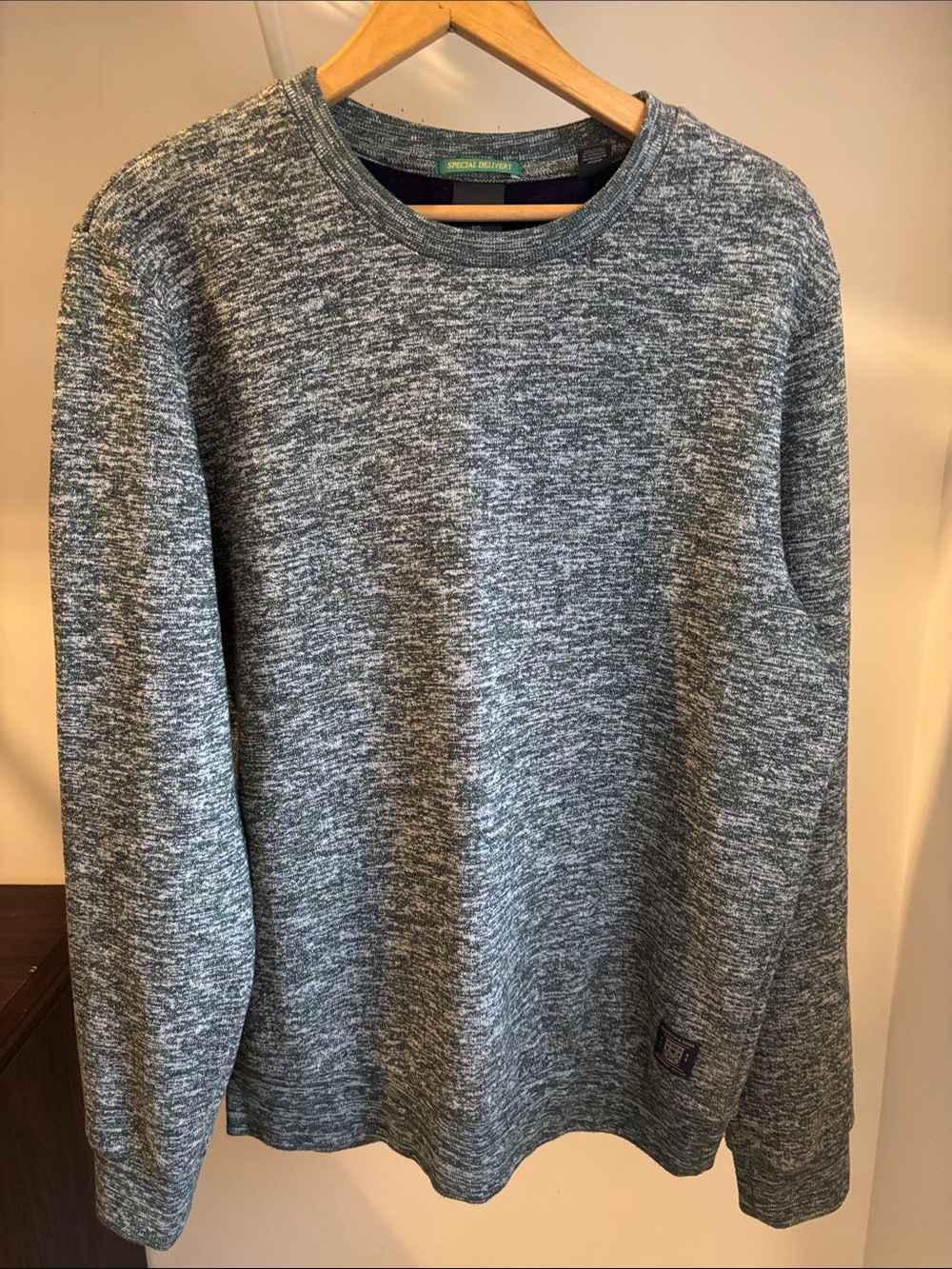 Scotch & Soda Special Delivery Amsterdam Couture Textured Knit Sweater L